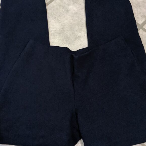 SMALL SUPER soft navy blue Lauren by Ralph Lauren stretch pants - Picture 2 of 3